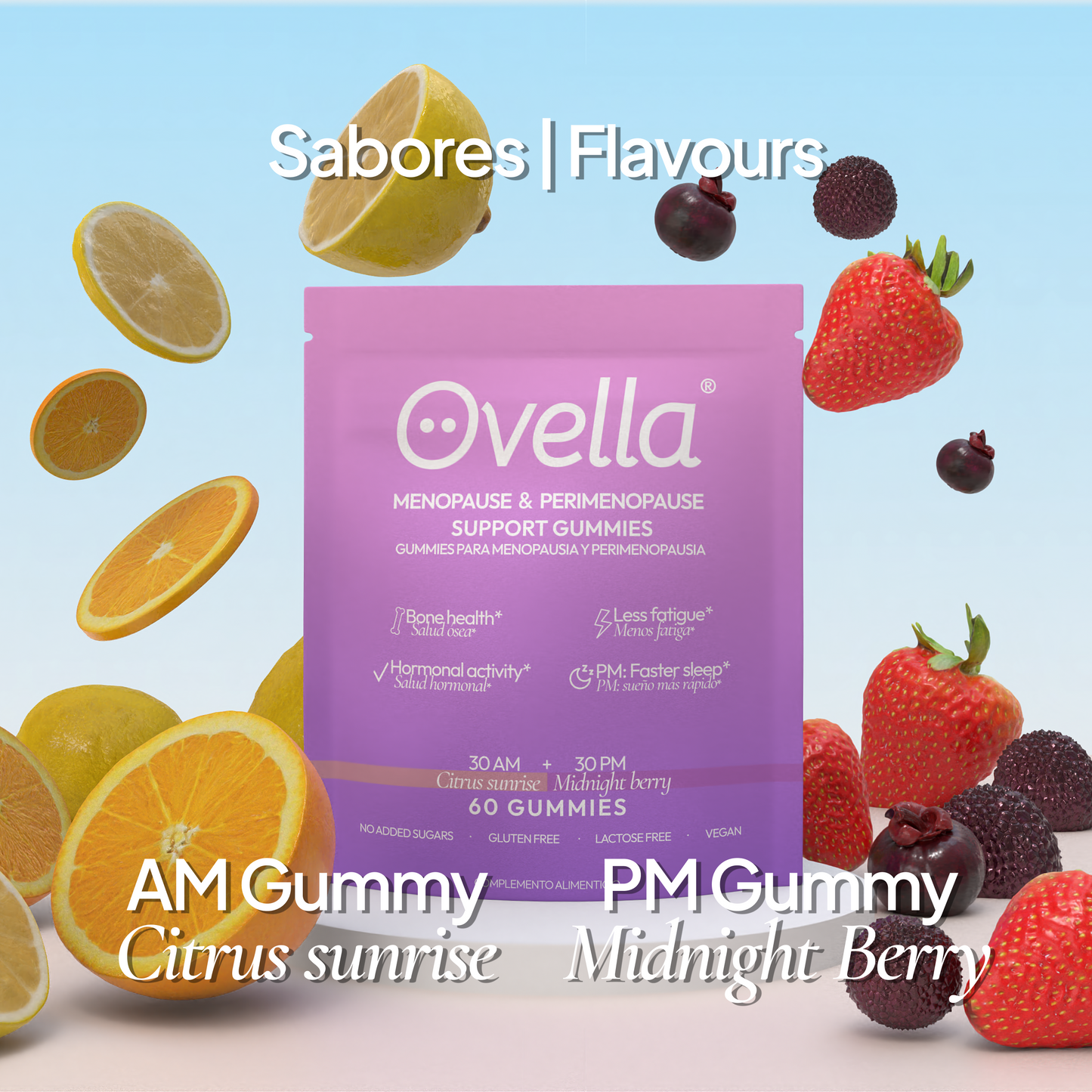 Ovella Gummies - 60 gummies, 30 días.