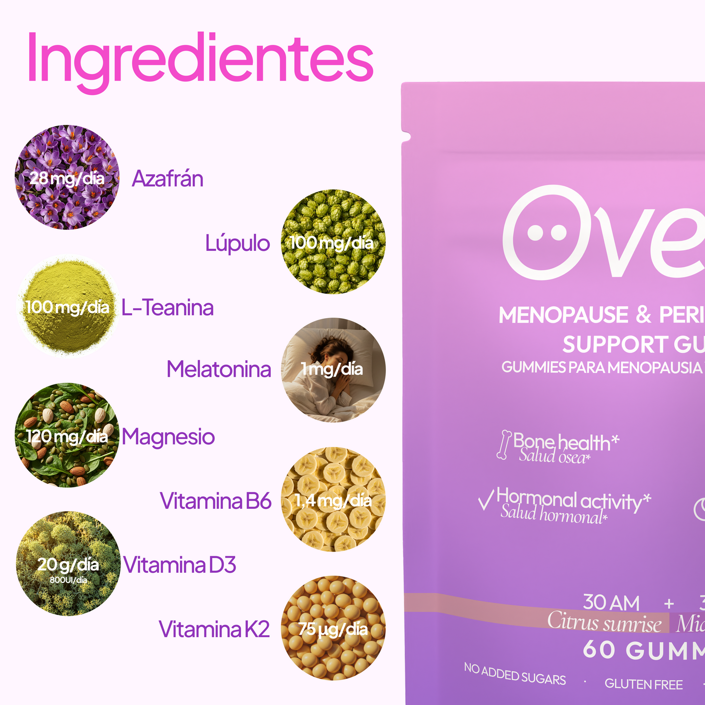 Ovella Gummies - 60 gummies, 30 días.